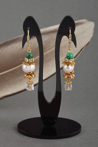 Fashion jewelry handmade earrings homemade jewelry cute earrings for girls - MADEheart.com