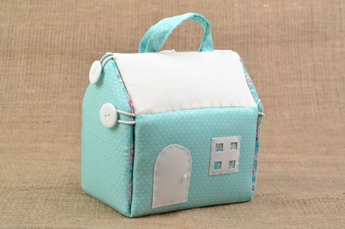 Borsa in tessuto fatta a mano borsetta da bambina in cotone regalo per bambina - MADEheart.com