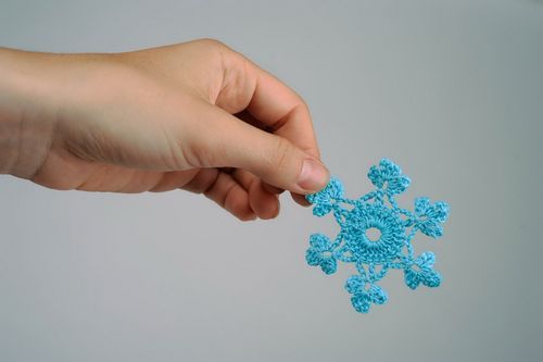 New Years decoration Snowflake - MADEheart.com