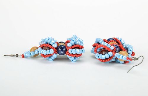 Beads earrings - MADEheart.com