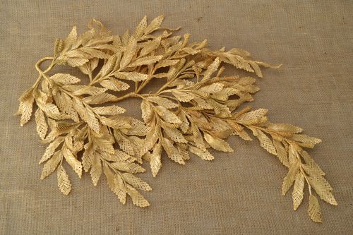 Panneau de paille Branche de tilleul - MADEheart.com