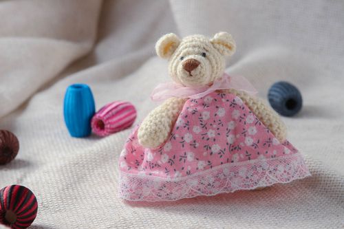 Handmade soft toy bear toy kid toys stuffed animals toys for children cool gifts - MADEheart.com