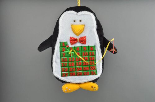 Calendar toy interior pendant nursery decor Christmas calendar for children - MADEheart.com