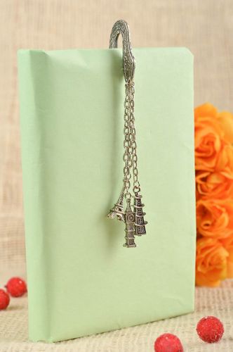 Signet de livre Marque-page fait main métallique design Cadeau original - MADEheart.com