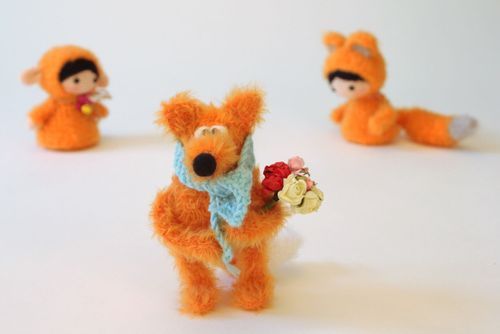Soft toy Fox Fima - MADEheart.com