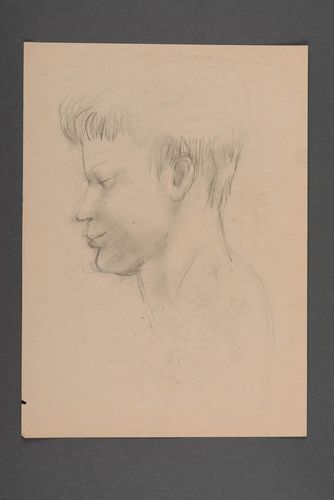 Retrato de un hombre a carboncillo - MADEheart.com