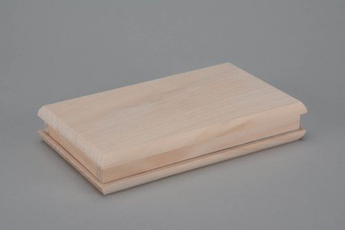 Wooden box blank - MADEheart.com
