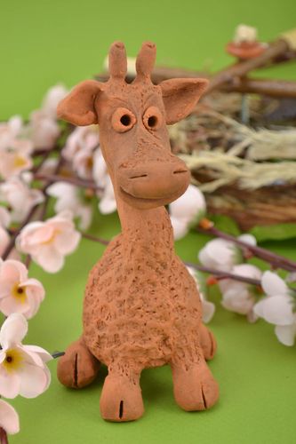 Handmade table decor animal figurines ceramic figurine souvenir ideas home decor - MADEheart.com