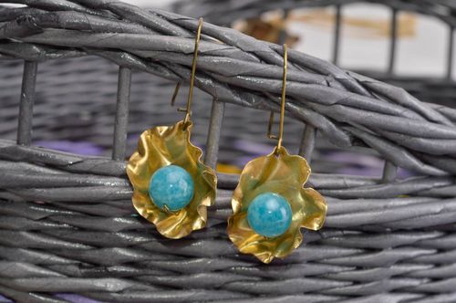 Handmade Schmuck Damen Ohrringe Modeschmuck Ohrhänger Accessoire für Frauen  - MADEheart.com