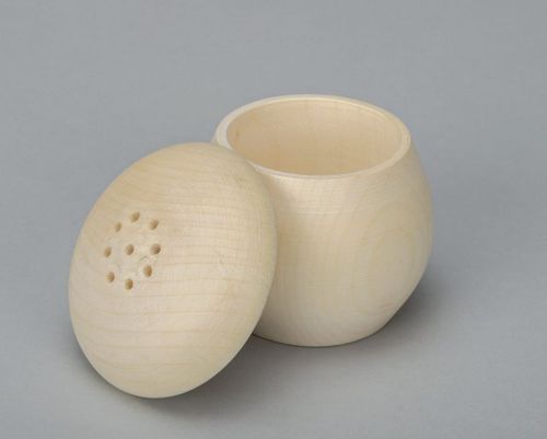 Salero “Seta blanca” - MADEheart.com