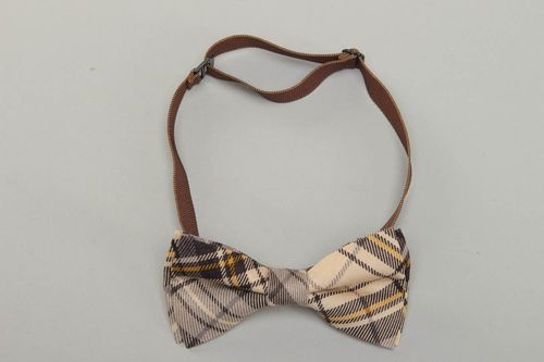 Cotton bow tie for tweed costume - MADEheart.com