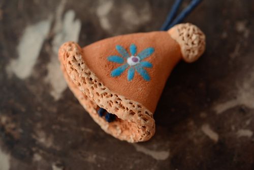 Cloche en céramique faite main décorative - MADEheart.com