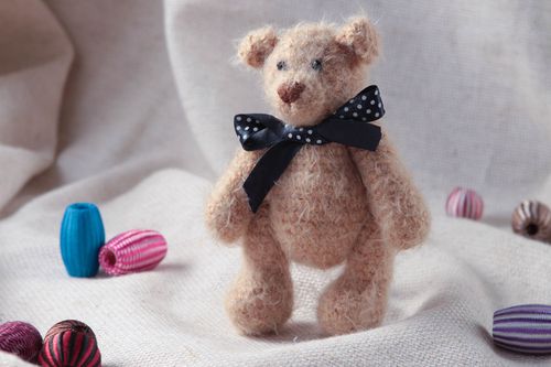 Handmade soft toy stuffed animals bear toy gifts for kids nursery decor - MADEheart.com