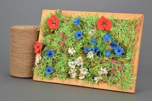 Cuadro con flores El campo - MADEheart.com