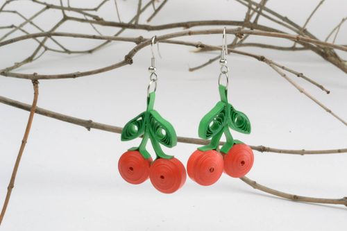 Ohrringe aus Papier - MADEheart.com