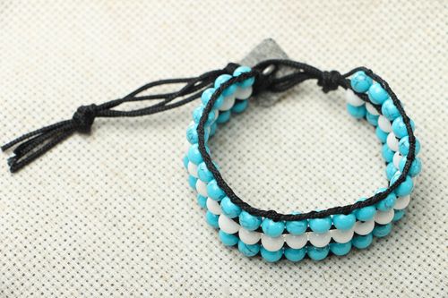 Natural stone bracelet - MADEheart.com