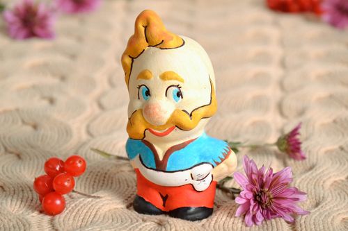 Clay interior figurine Cossack - MADEheart.com