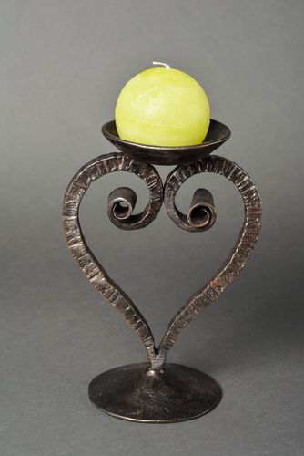 Handmade Kerzenständer Teelicht Designer Accessoire Kerzenständer Schmiedeeisen - MADEheart.com