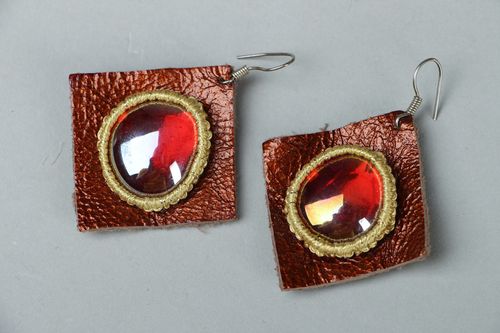 Brincos de vidro veneziano - MADEheart.com