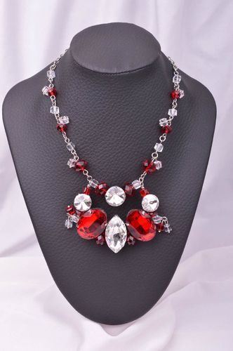 Handmade designer necklace unusual stylish necklace elegant accessory - MADEheart.com