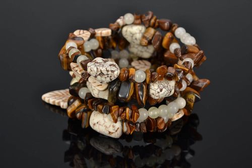 Pulsera de piedras naturales - MADEheart.com