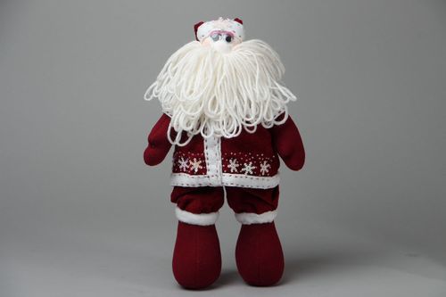 Christmas soft toy Santa - MADEheart.com