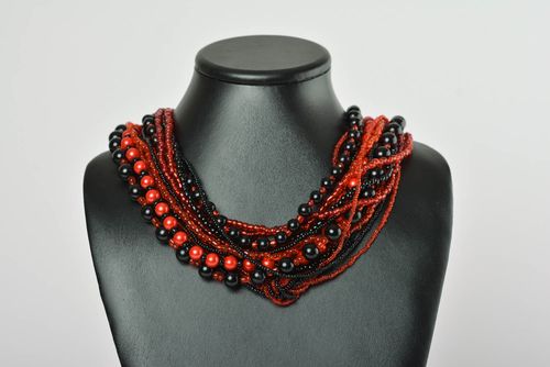 Handmade designer elegant necklace unusual beautiful necklace cute jewelry - MADEheart.com