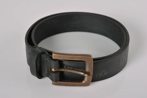 Mens belt handmade accessories designer belts gifts for guys leather goods - MADEheart.com