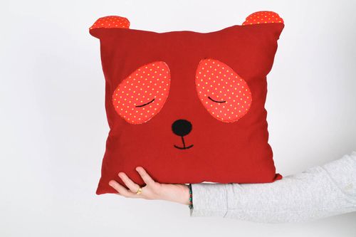Handmade soft cushion unusual accent pillow stuffed toy best toys for kids - MADEheart.com