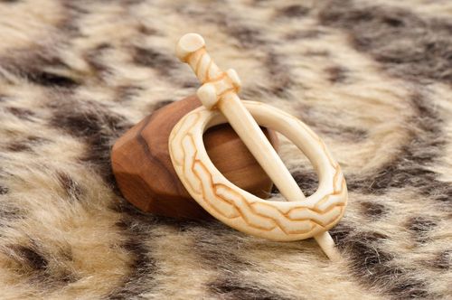 Handmade button elk horn accessory buttons for clothing unusual accessory  - MADEheart.com