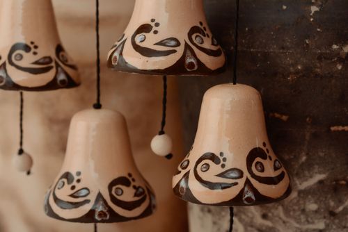 Interior decorative ceramic bells - MADEheart.com