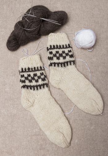 Chaussettes laine pour homme - MADEheart.com