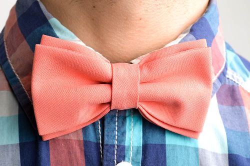 Handmade designer bow tie stylish male accessories unusual stylish bow tie - MADEheart.com