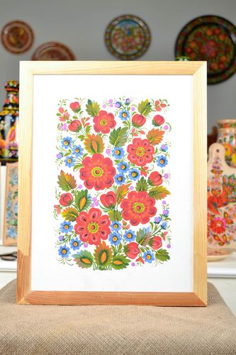 Tableau deco fait main Décoration murale Idee deco maison cadre en bois beau - MADEheart.com