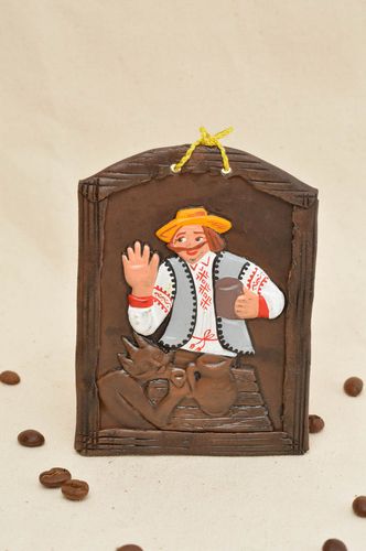 Calamita da frigorifero fatta a mano in ceramica souvenir magnete da frigo - MADEheart.com