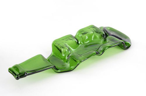 Stylish handmade glass ashtray best gifts for him home goods office design - MADEheart.com