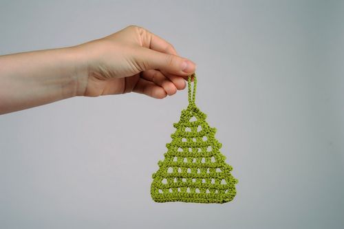 New Year pendant made of cotton - MADEheart.com