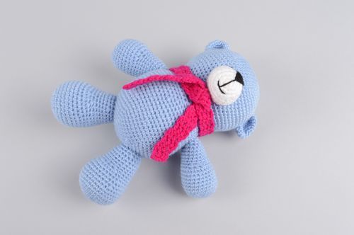 Stylish handmade soft toy cute childrens toys crochet toy for kids gift ideas - MADEheart.com
