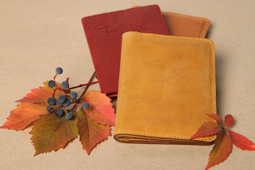Stylish handmade leather wallet elegant wallet for women accessories for girls - MADEheart.com