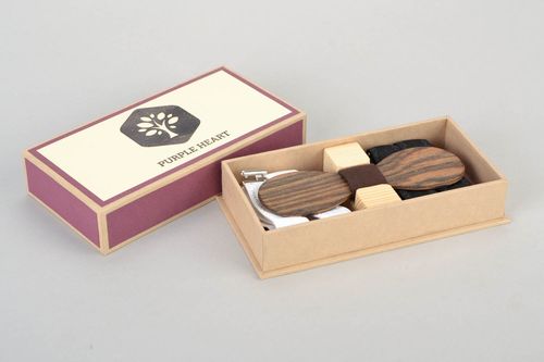 Gravata-borboleta de madeira acessórios para homens feitos à mão  - MADEheart.com