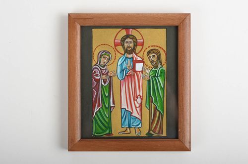 Quadro dipinto a mano con colori acrili e acquerello incorniciato idea regalo - MADEheart.com