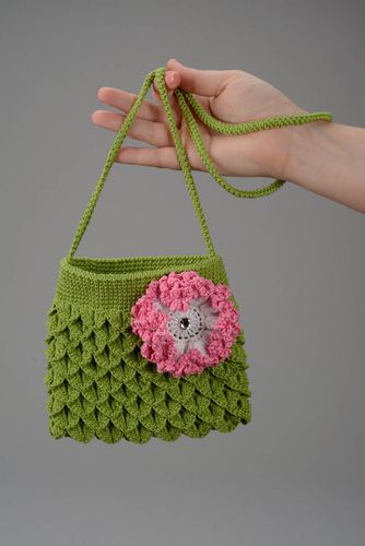 Purse made of Italian cotton for a child - MADEheart.com