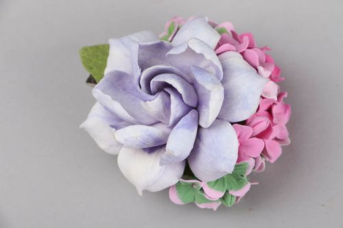 Grampo de cabelo de cerâmica plástica - MADEheart.com