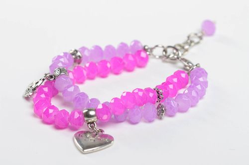 Handmade bracelet unusual jewelry designer accessory gift for her stone bracelet - MADEheart.com