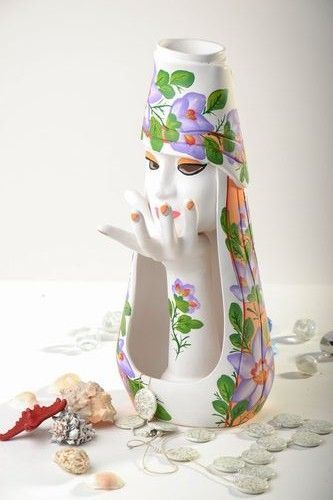 Handmade ceramic statuette - MADEheart.com