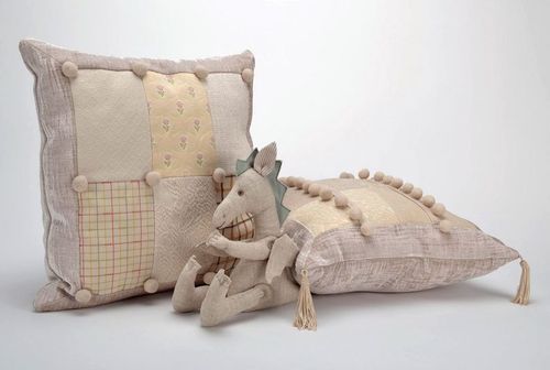 Pillow made from cotton and polyester Cages - MADEheart.com