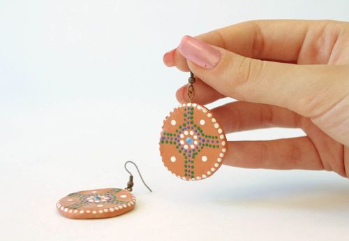 Brincos de argila Cortez - MADEheart.com