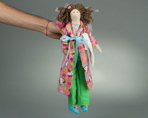 Puppe aus Naturmaterialien Bad Engel - MADEheart.com