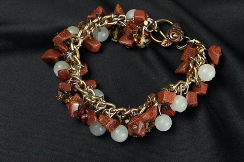 Bracelet with aventurine - MADEheart.com