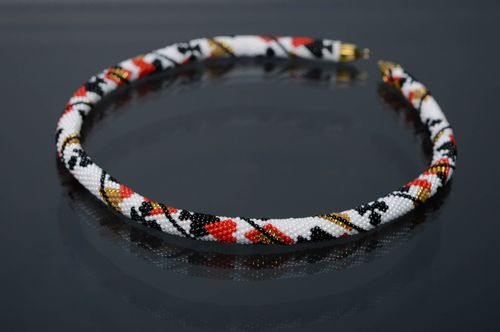 Litze aus Glasperlen - MADEheart.com